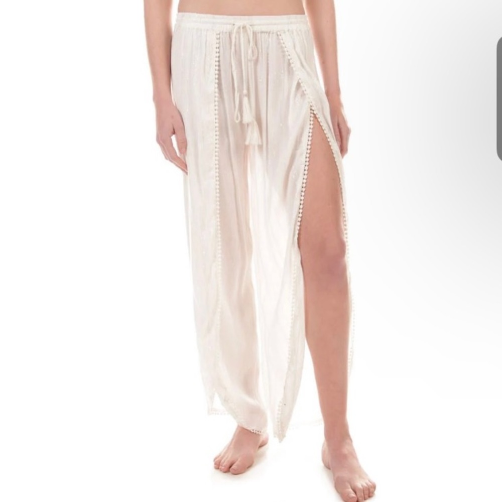 Angie Wrapped Cover-Up Pant